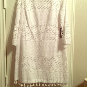 NWT Vince Camuto Eyelet Dress Size 10 and 14.